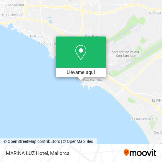 Mapa MARINA LUZ Hotel