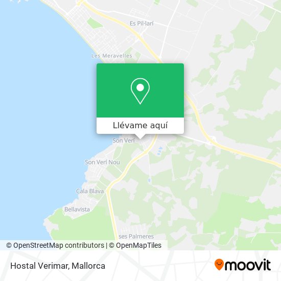 Mapa Hostal Verimar