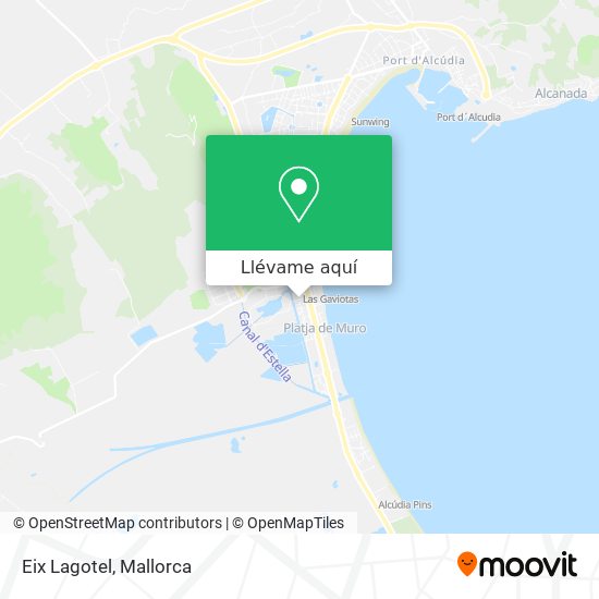 Mapa Eix Lagotel