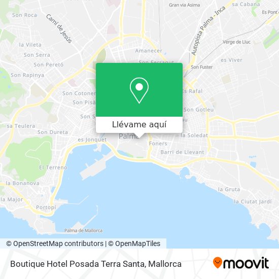 Mapa Boutique Hotel Posada Terra Santa