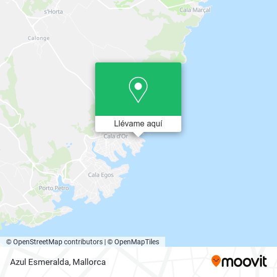 Mapa Azul Esmeralda