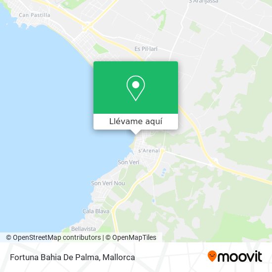 Mapa Fortuna Bahia De Palma