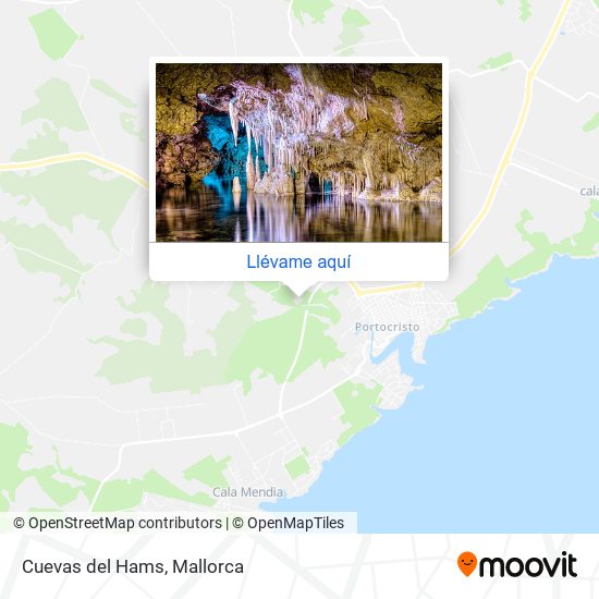 Mapa Cuevas del Hams