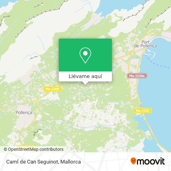 Mapa CamÍ de Can Seguinot