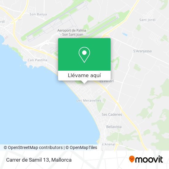 Mapa Carrer de Samil 13