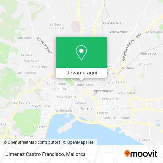 Mapa Jimenez Castro Francisco