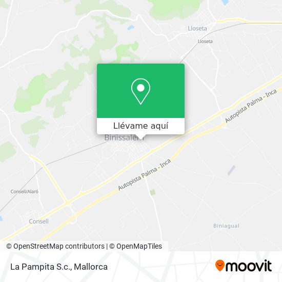 Mapa La Pampita S.c.