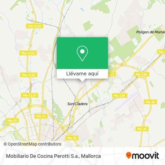 Mapa Mobiliario De Cocina Perotti S.a.
