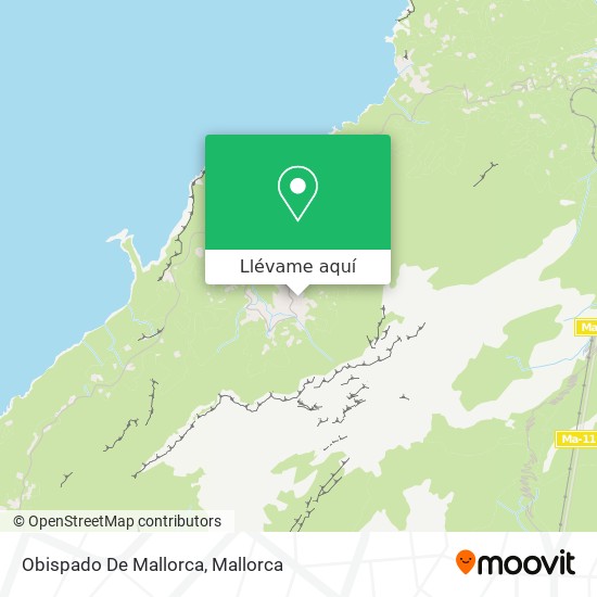 Mapa Obispado De Mallorca