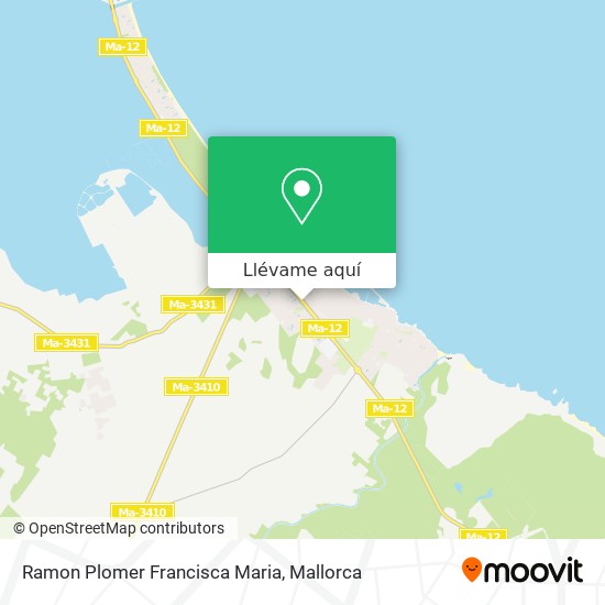 Mapa Ramon Plomer Francisca Maria