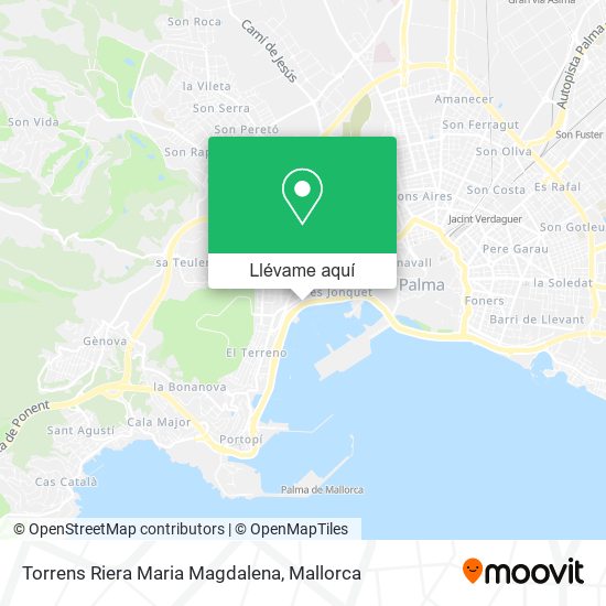 Mapa Torrens Riera Maria Magdalena