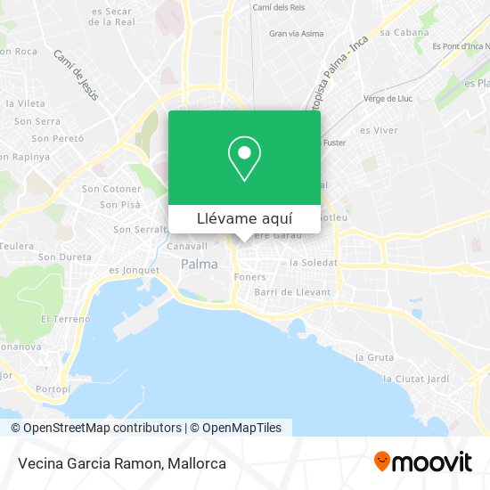 Mapa Vecina Garcia Ramon