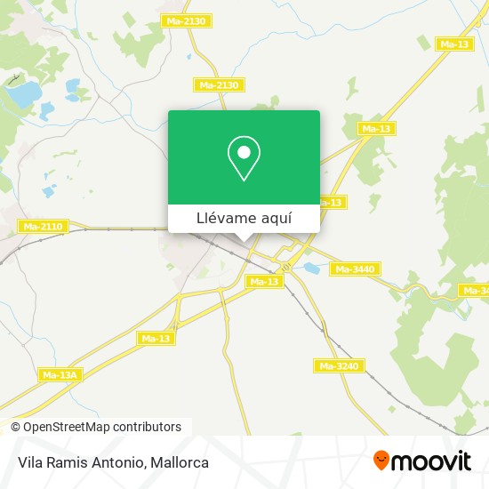 Mapa Vila Ramis Antonio