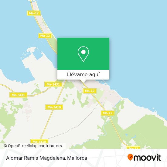 Mapa Alomar Ramis Magdalena