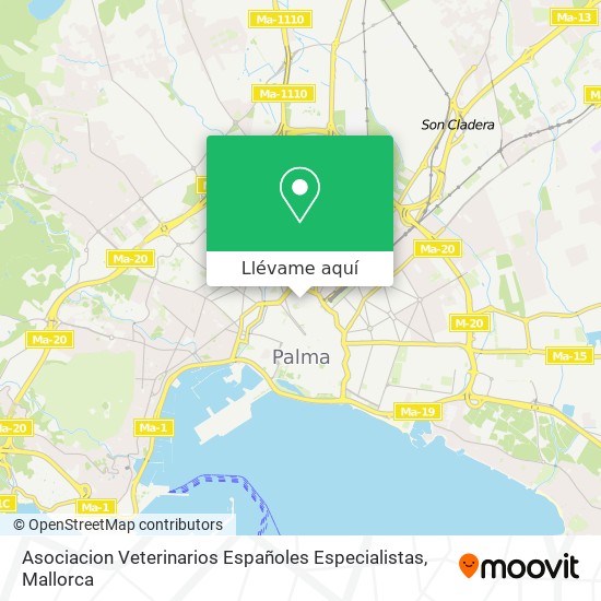 Mapa Asociacion Veterinarios Españoles Especialistas