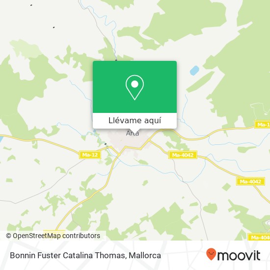 Mapa Bonnin Fuster Catalina Thomas