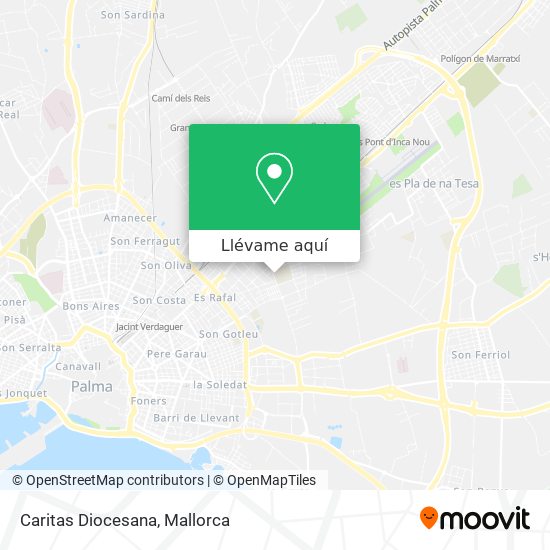 Mapa Caritas Diocesana