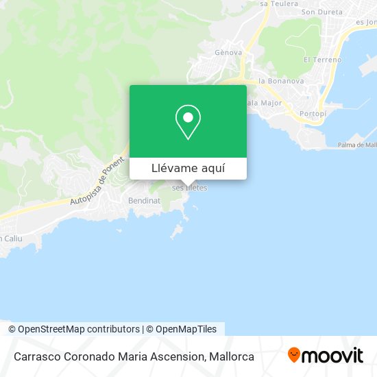 Mapa Carrasco Coronado Maria Ascension
