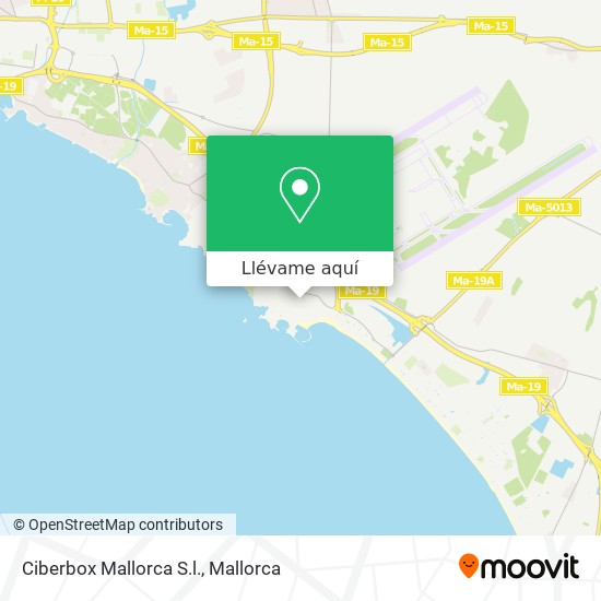 Mapa Ciberbox Mallorca S.l.