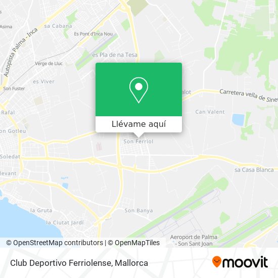 Mapa Club Deportivo Ferriolense