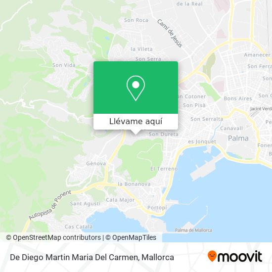 Mapa De Diego Martin Maria Del Carmen