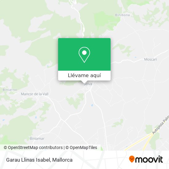 Mapa Garau Llinas Isabel
