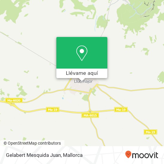 Mapa Gelabert Mesquida Juan