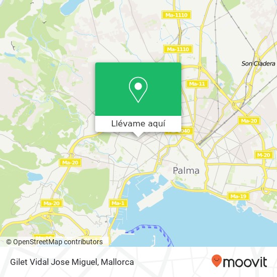 Mapa Gilet Vidal Jose Miguel