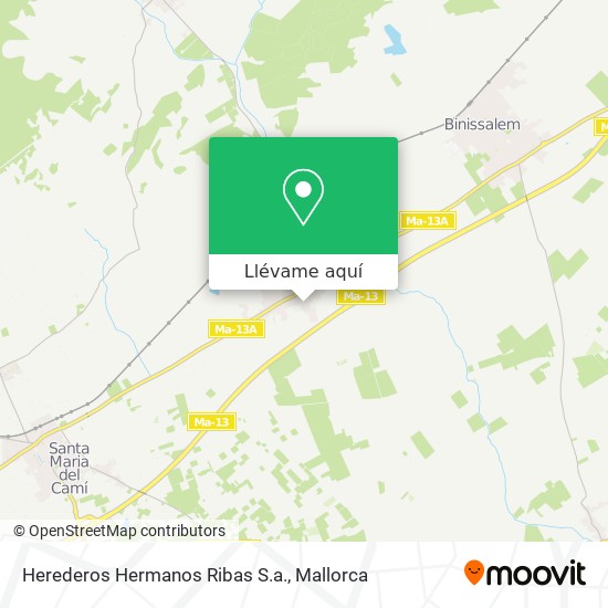 Mapa Herederos Hermanos Ribas S.a.