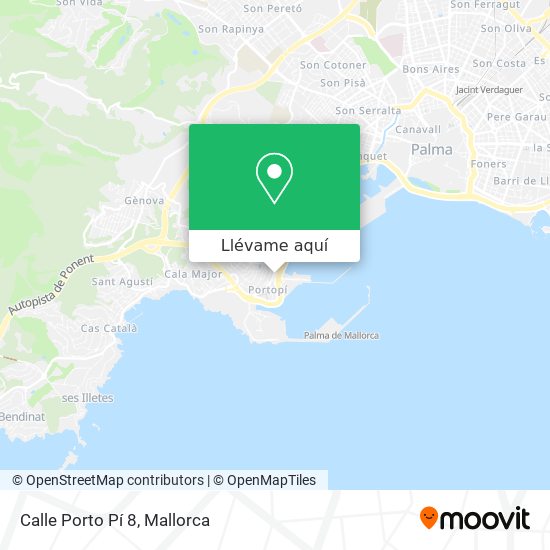 Mapa Calle Porto Pí 8