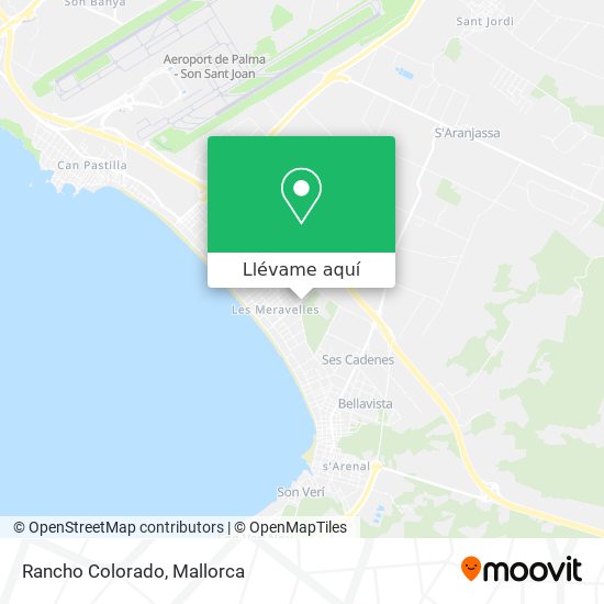 Mapa Rancho Colorado