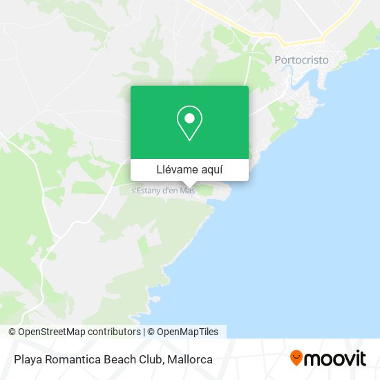 Mapa Playa Romantica Beach Club
