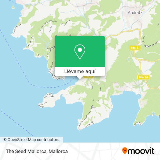 Mapa The Seed Mallorca