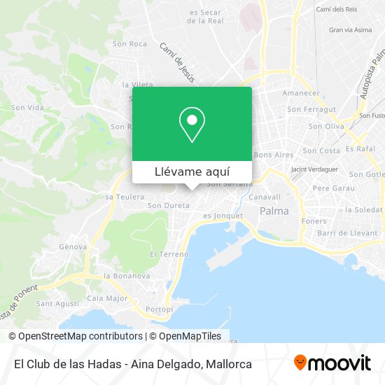 Mapa El Club de las Hadas - Aina Delgado