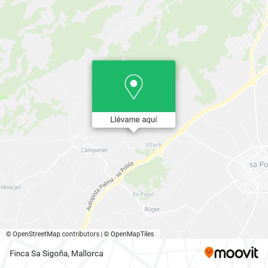 Mapa Finca Sa Sigoña