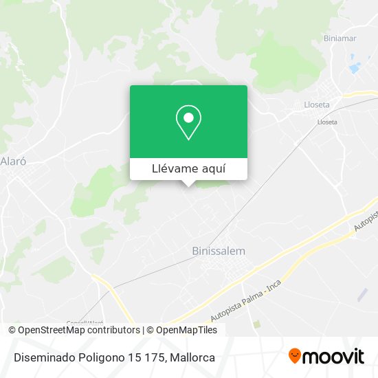 Mapa Diseminado Poligono 15 175