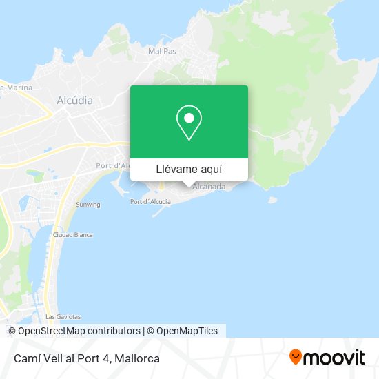 Mapa Camí Vell al Port 4