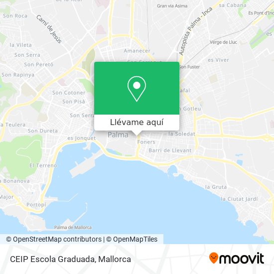 Mapa CEIP Escola Graduada