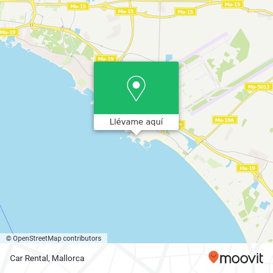 Mapa Car Rental