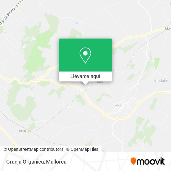 Mapa Granja Orgànica