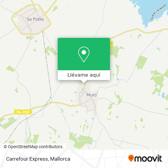 Mapa Carrefour Express