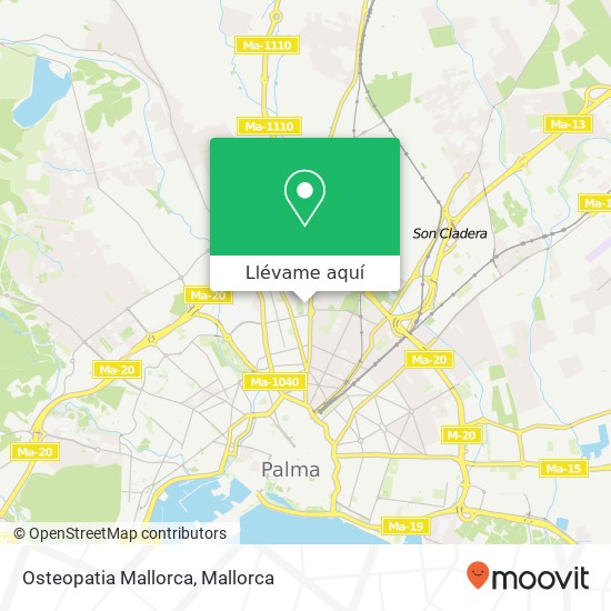 Mapa Osteopatia Mallorca