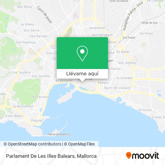 Mapa Parlament De Les Illes Balears