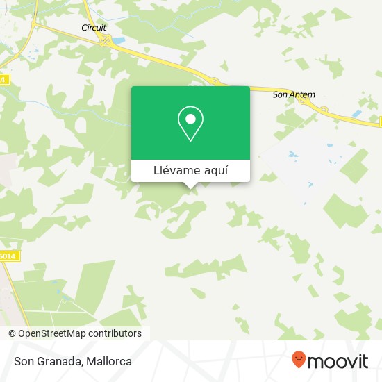 Mapa Son Granada