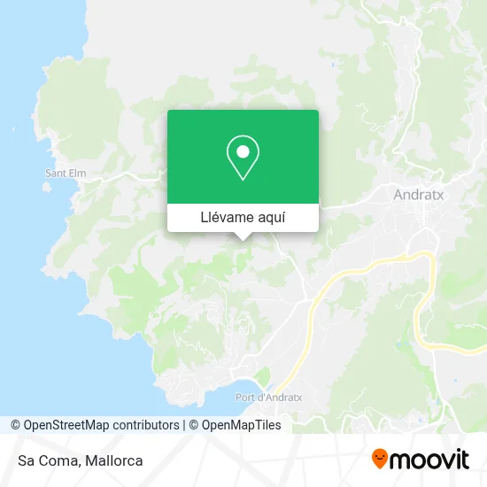 Mapa Sa Coma