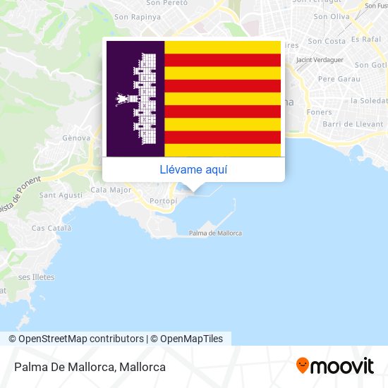 Mapa Palma De Mallorca