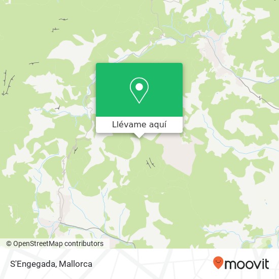 Mapa S'Engegada