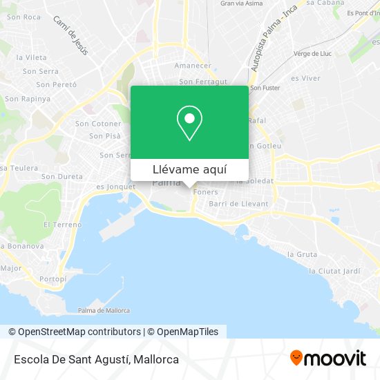 Mapa Escola De Sant Agustí