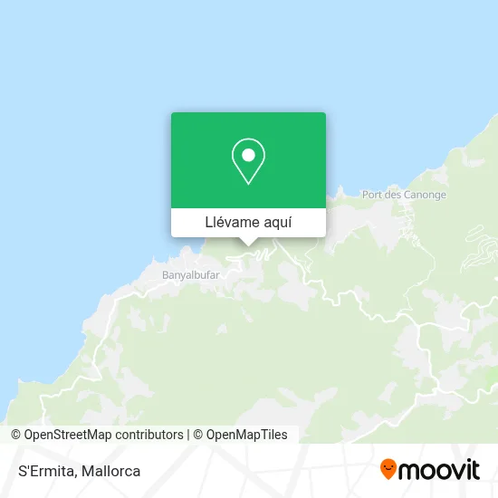 Mapa S'Ermita