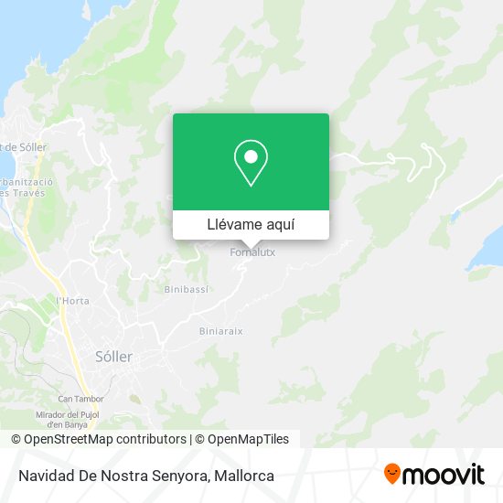 Mapa Navidad De Nostra Senyora